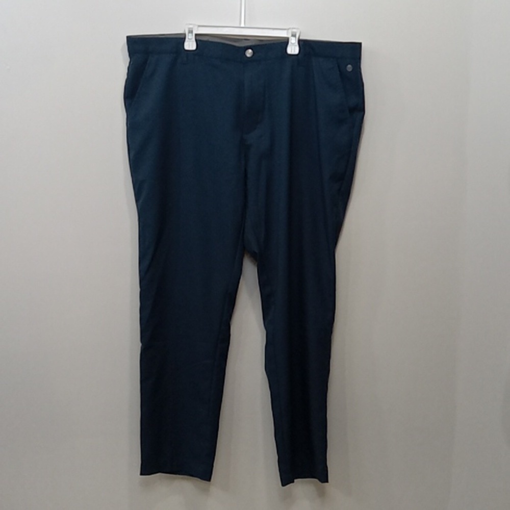 Adidas Golf Dress Pants Khakis Slacks Blue Men's Sz XL EUC NICE